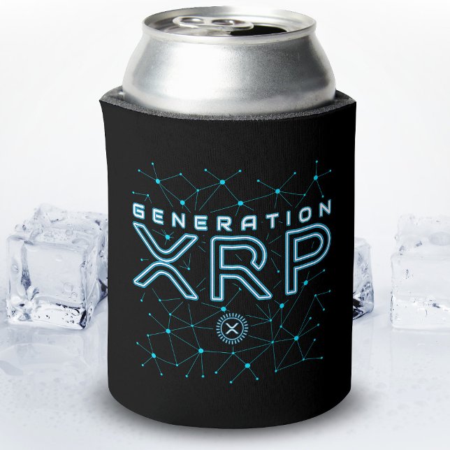 Cryptocurrency Generation XRP Crypto Blockchain Can Cooler (Creator Uploaded)