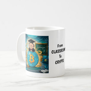 Cryptocurrency Graduation Personalized  Coffee Mug