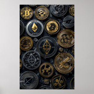 Cryptocurrency Guide for Beginners Poster