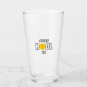 Cryptocurrency Hodl bitcoin Glass