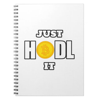 Cryptocurrency Hodl bitcoin Notebook