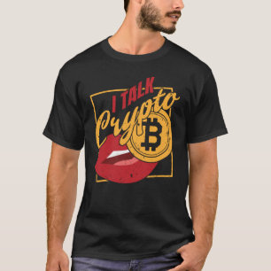 Cryptocurrency Lifestyle I Talk Crypto Trading Inv T-Shirt