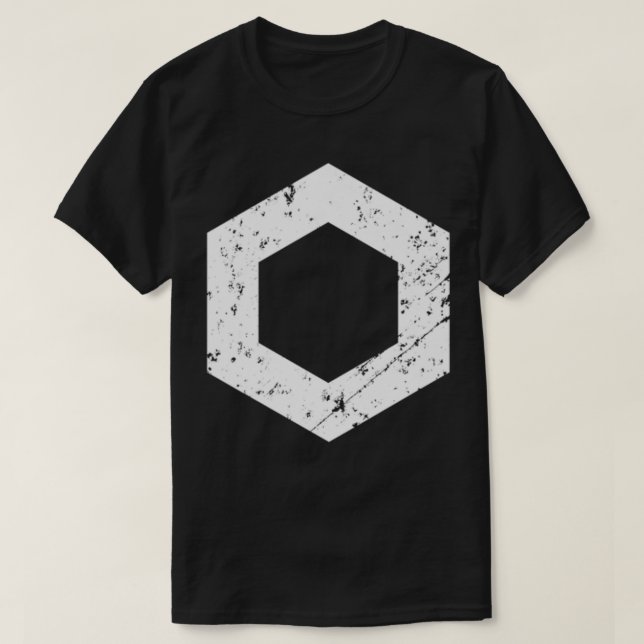 Cryptocurrency LINK Chainlink Blockchain Crypto Di T-Shirt (Design Front)