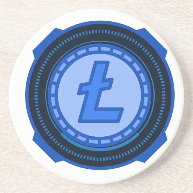 CRYPTOCURRENCY  LITECOIN COASTER (Front)