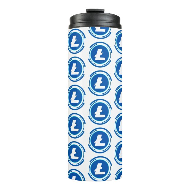 CRYPTOCURRENCY  LITECOIN THERMAL TUMBLER (Front)