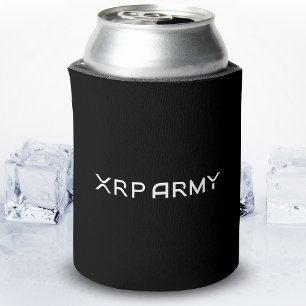 Cryptocurrency Meme XRP Army Quote Hodl Crypto Can Cooler