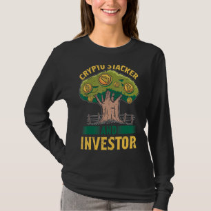 Cryptocurrency Millionaire Crypto Stacker Investor T-Shirt