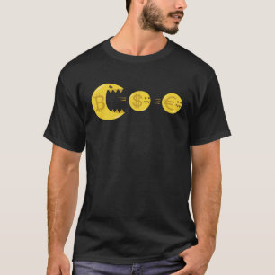 Cryptocurrency Monster Dollar Euro Hunt T-Shirt