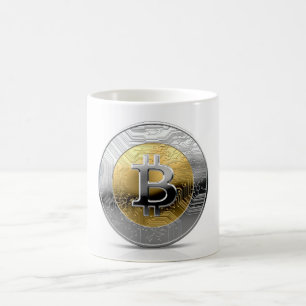 Cryptocurrency Physical Coin Coffee Mug