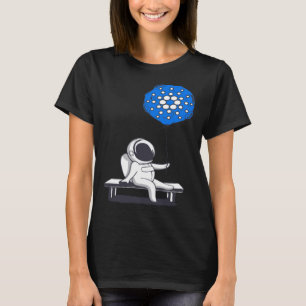 Cryptocurrency Talk Cardano ADA Hodl Moon Astron T-Shirt