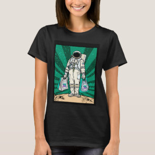Cryptocurrency Talk  To The Moon Solana Space Man  T-Shirt
