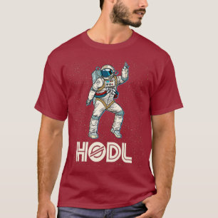 Cryptocurrency Talk XLM Fun HODL Stellar Disco T-Shirt