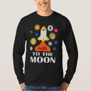 Cryptocurrency Trading Hodl Stock Chart To The Moo T-Shirt