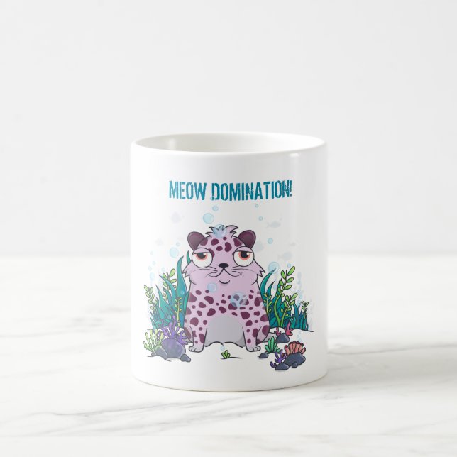 Cryptokitty gift for blockchain games enthusiasts coffee mug (Center)