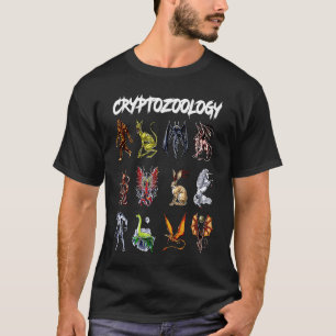 Cryptozoology Cryptid Creatures Fantasy Mythical M T-Shirt