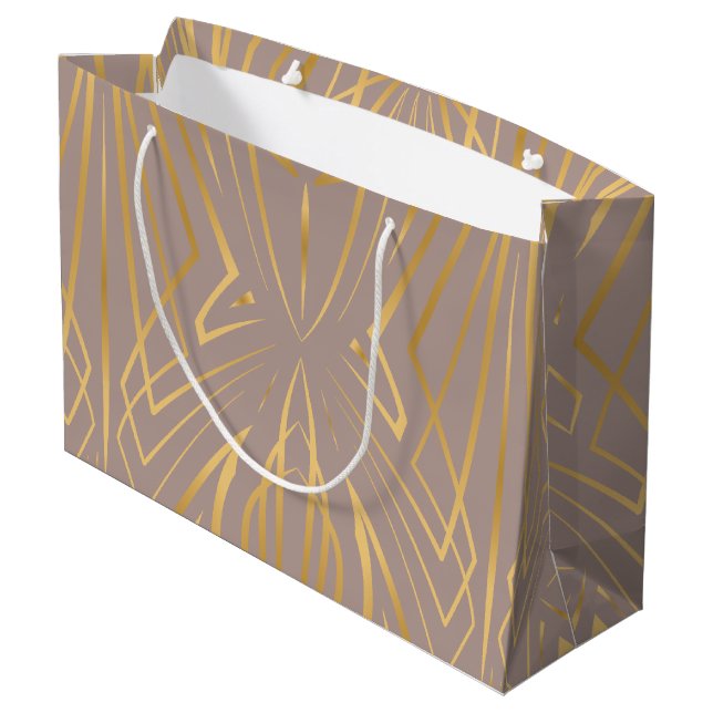 Crystal 12 large gift bag (Back Angled)