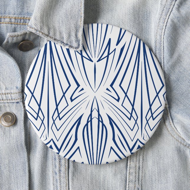 Crystal 3 6 cm round badge (In Situ)