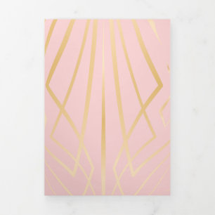 Crystal 8 Tri-Fold holiday card