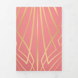 Crystal 9 Tri-Fold holiday card