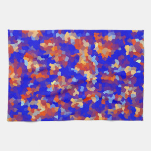 Crystal Abstract Pattern Tea Towel