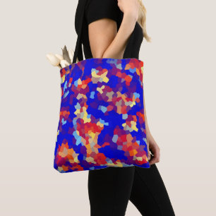 Crystal Abstract Pattern Tote Bag