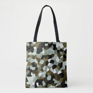 Crystal Abstract Pattern Tote Bag