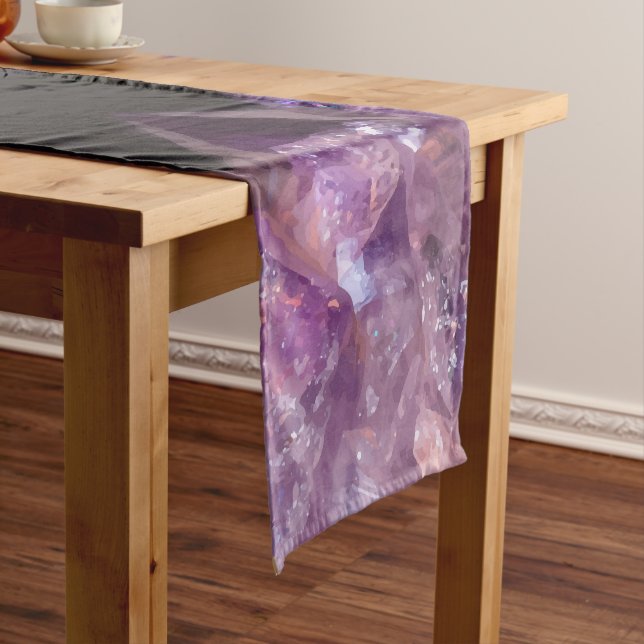 Crystal agate short table runner (In Situ)