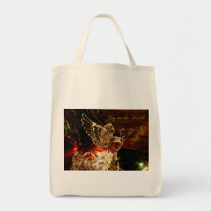 crystal angel Joy to the World Tote Bag