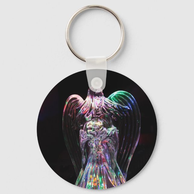 Crystal Angel Key Ring (Front)