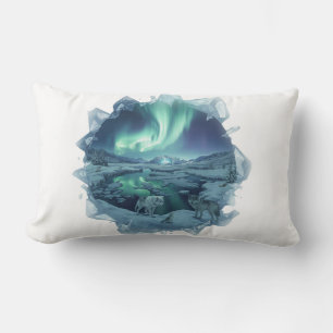 Crystal Aurora Tundra Lumbar Cushion