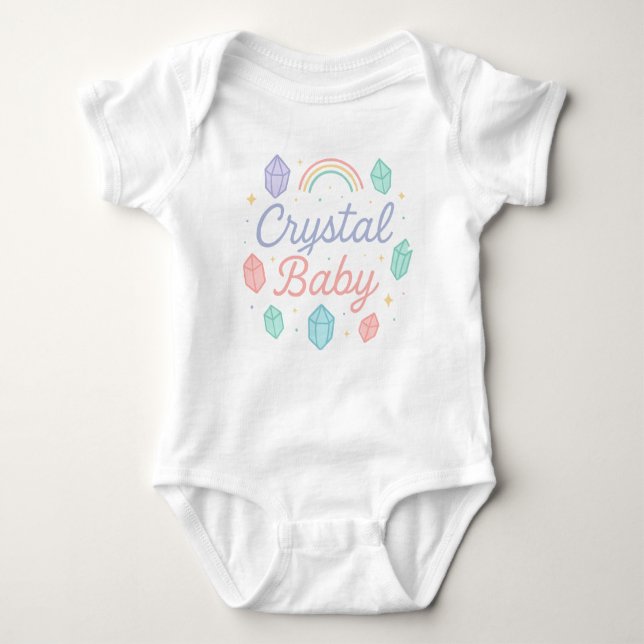 Crystal Baby Baby Bodysuit (Front)