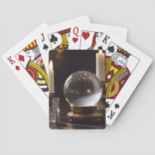 Crystal Ball and Candles 2 Playing Cards