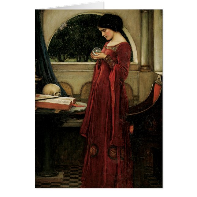 Crystal Ball by John William Waterhouse (Front)