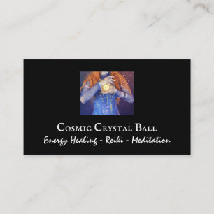 Crystal Ball Energy Healing Reiki & Healing Business Card