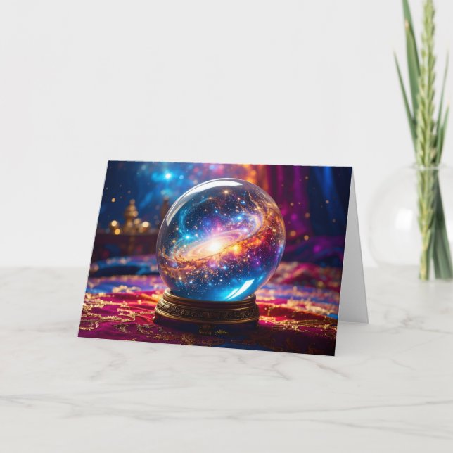 Crystal Ball - I See A Cosmic Event In Your Future Card (Front)