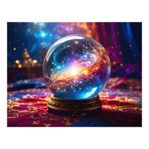 Crystal Ball - I See A Cosmic Event In Your Future Photo Print