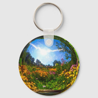 Crystal Ball Key Ring