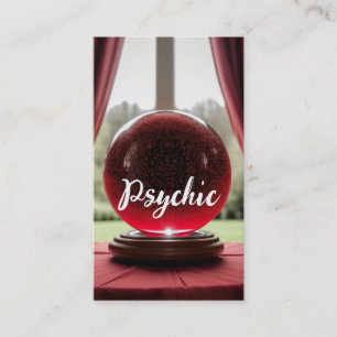Crystal Ball Psychic Business Card