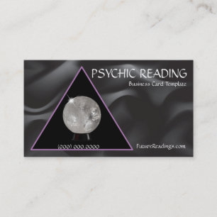 Crystal Ball Psychic Readings Business Card