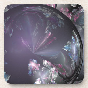 Crystal Ball Set of Cork Coasters