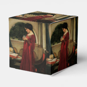 Crystal Ball Woman Waterhouse Painting Favour Box