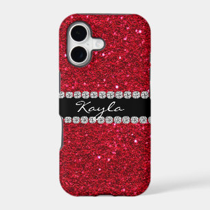 Crystal BLING RUBY RED IPHONE 5 Case