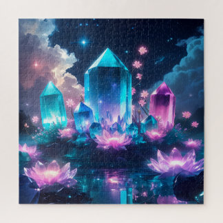 Crystal Bloom Sanctuary Jigsaw Puzzle