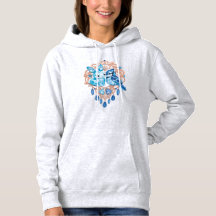 Crystal Blue Bunny and Blue Jay Heart
