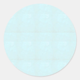 CRYSTAL BLUE  Classic Round Sticker