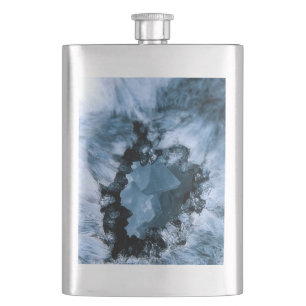 Crystal Blue Fantasy Hip Flask