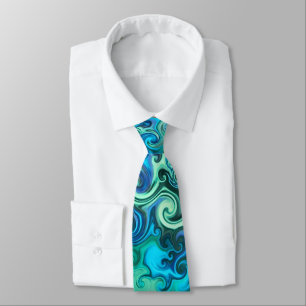 Crystal Blue Persuasion Hypnotic Power Tie