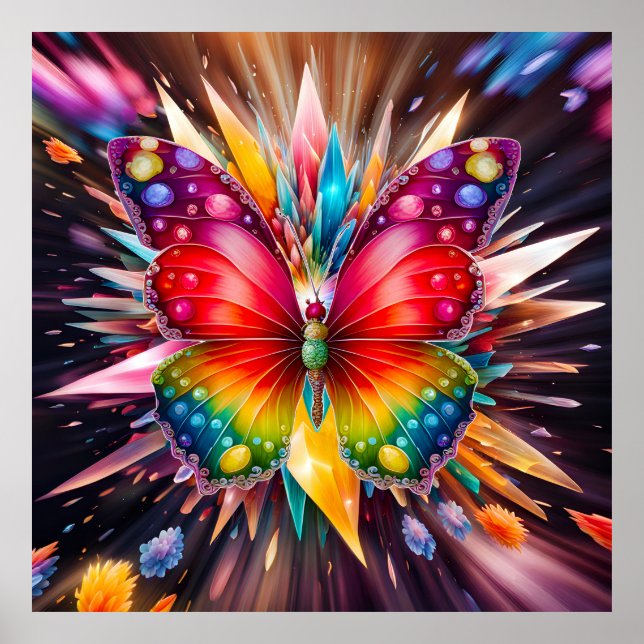 Crystal Butterfly Poster (Front)