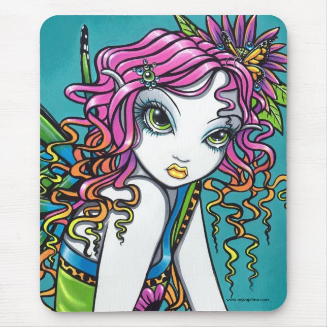 Crystal Candy Rainbow Fairy Mousepad (Front)