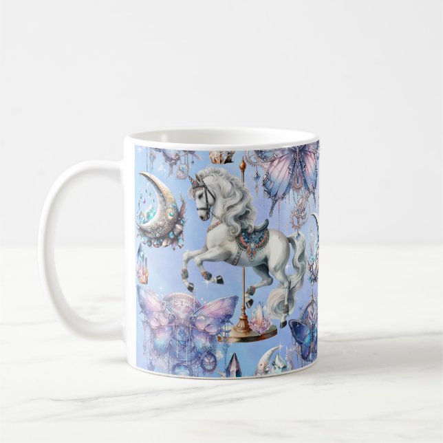 Crystal Carousels Coffee Mug (Left)